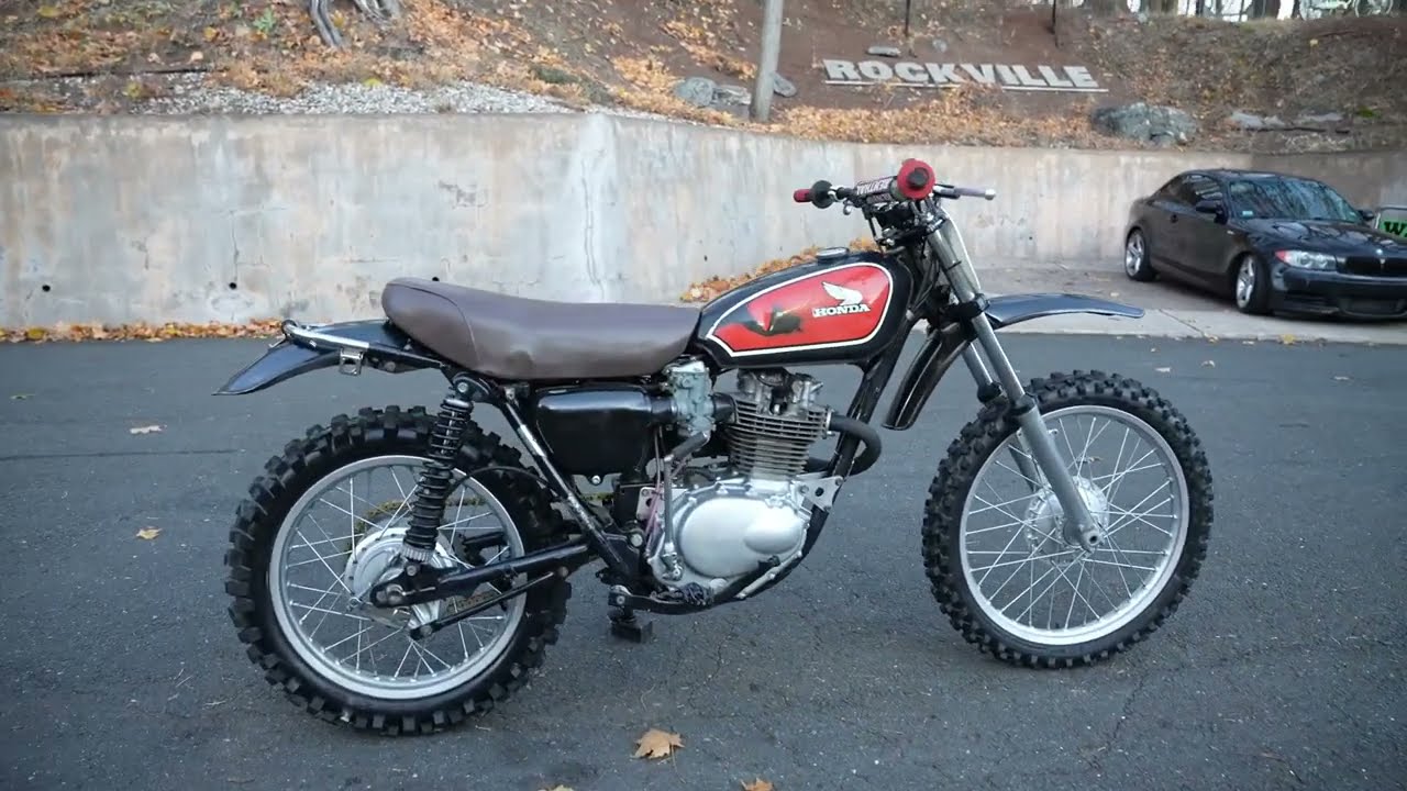 1975 Honda XL250 MX & OFF ROAD READY SET UP FOR UNADILLA VINTAGE MX!
