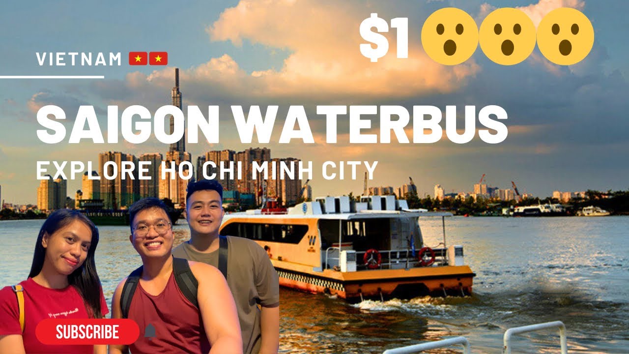🇻🇳🇵🇭 $1 Saigon Waterbus , Ho Chi Minh City Sightseeing Tour 2026 | Vietnam Travel Vlog | Filipino