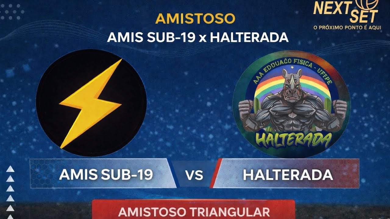 TRIANGULAR AMISTOSO AMIS SUB19 X HALTERADA UFPE