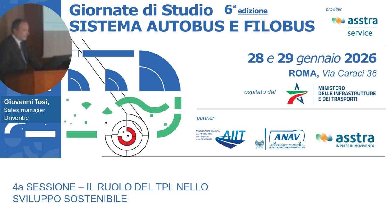 Giovanni Tosi, Sales manager Driventic