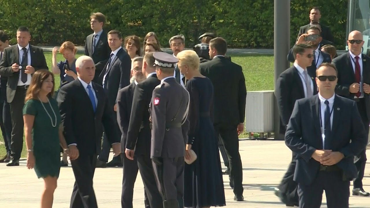 Pologne: arriv&eacute;es aux comm&eacute;morations du d&eacute;clenchement de la Seconde Guerre mondiale | AFP Images
