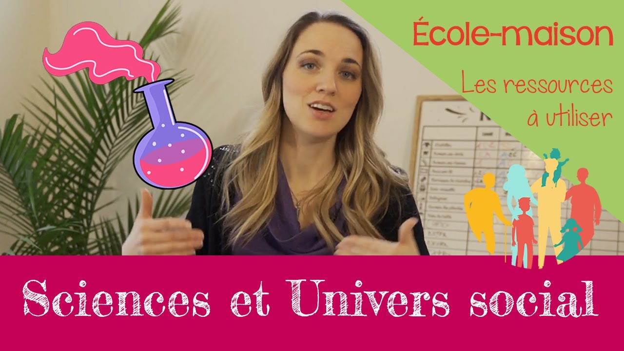Sciences et Univers social - Ressources pour l'école à la maison au Québec