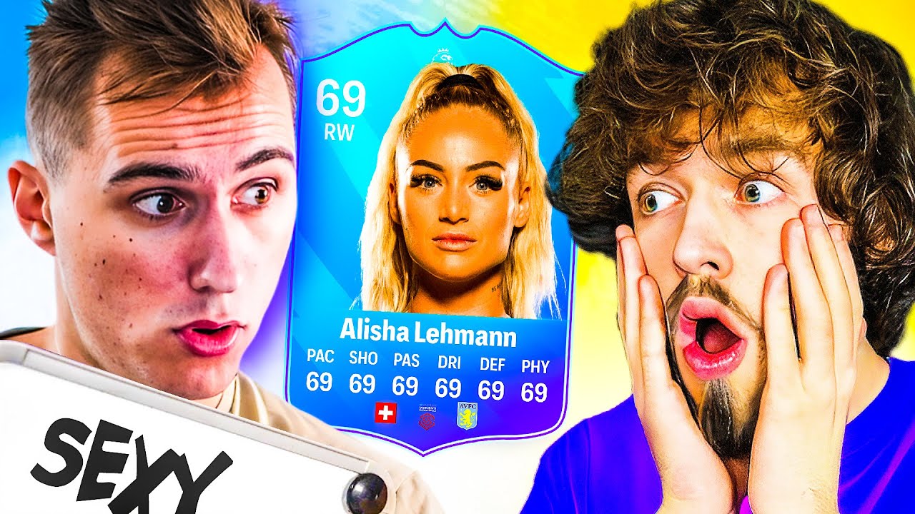 ALISHA LEHMANN! 🍒🍌🥰 SQUAD BUILDER SHOWDOWN 👻