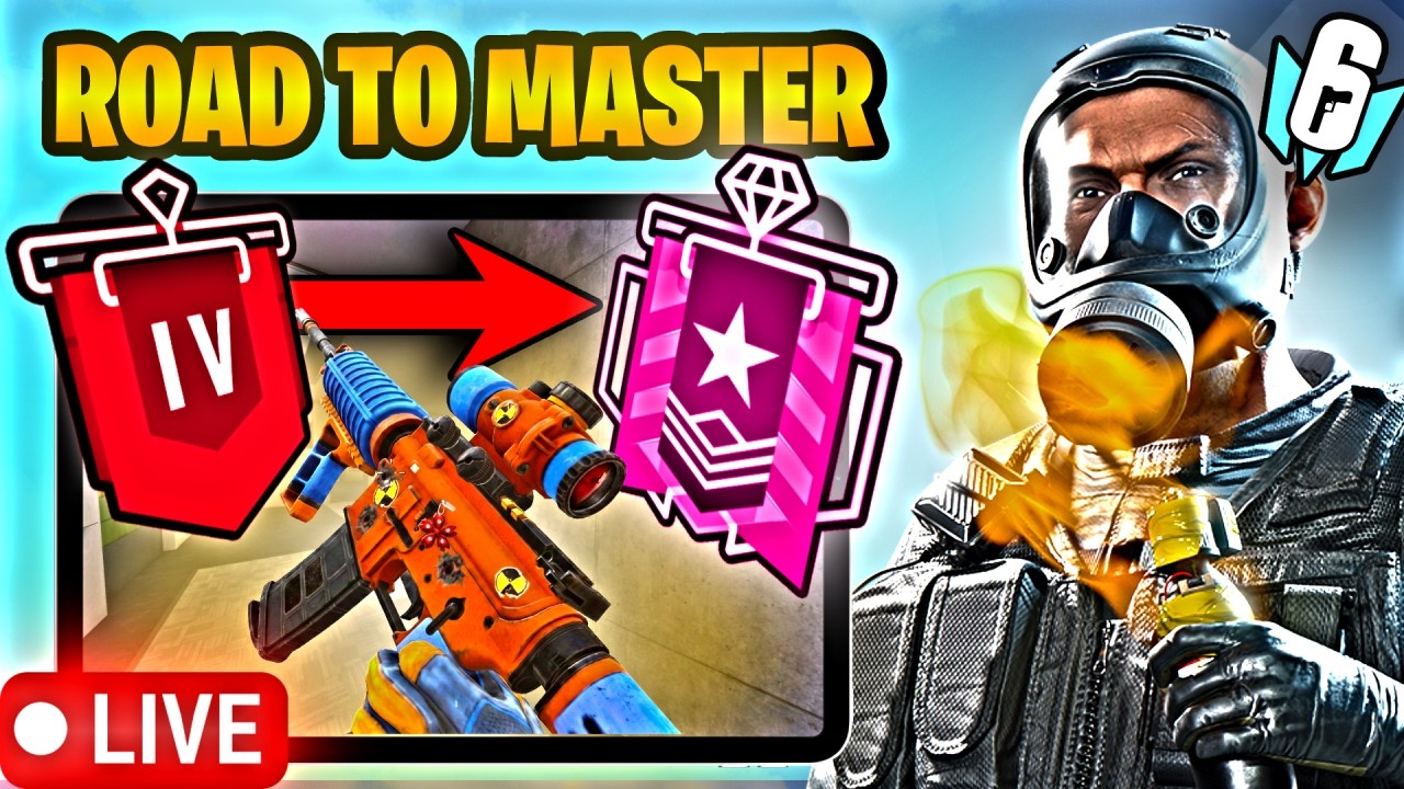 ROAD TO MASTER RANK in R6Mobile !!! Rainbow Six Mobile