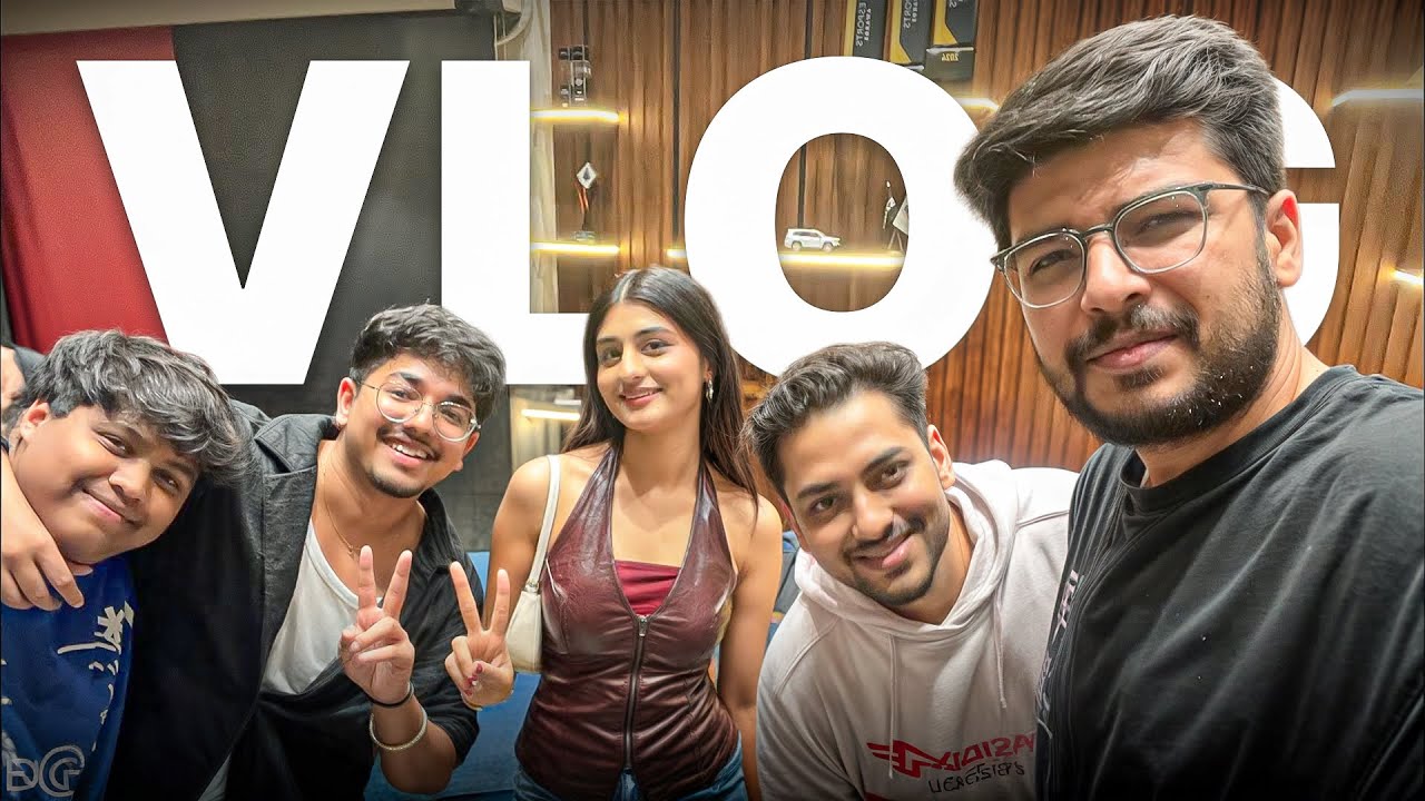 Full night shoot and fun hua - Vlog