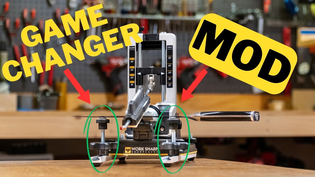 Work Sharp Professional Precision Adjust Knife Sharpener | Ultimate Mod Upgrade
