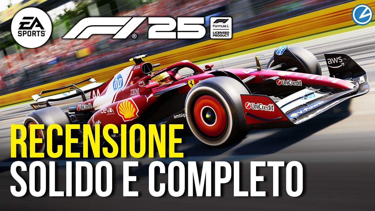 F1 25 Recensione: la Formula 1 pi&ugrave; completa