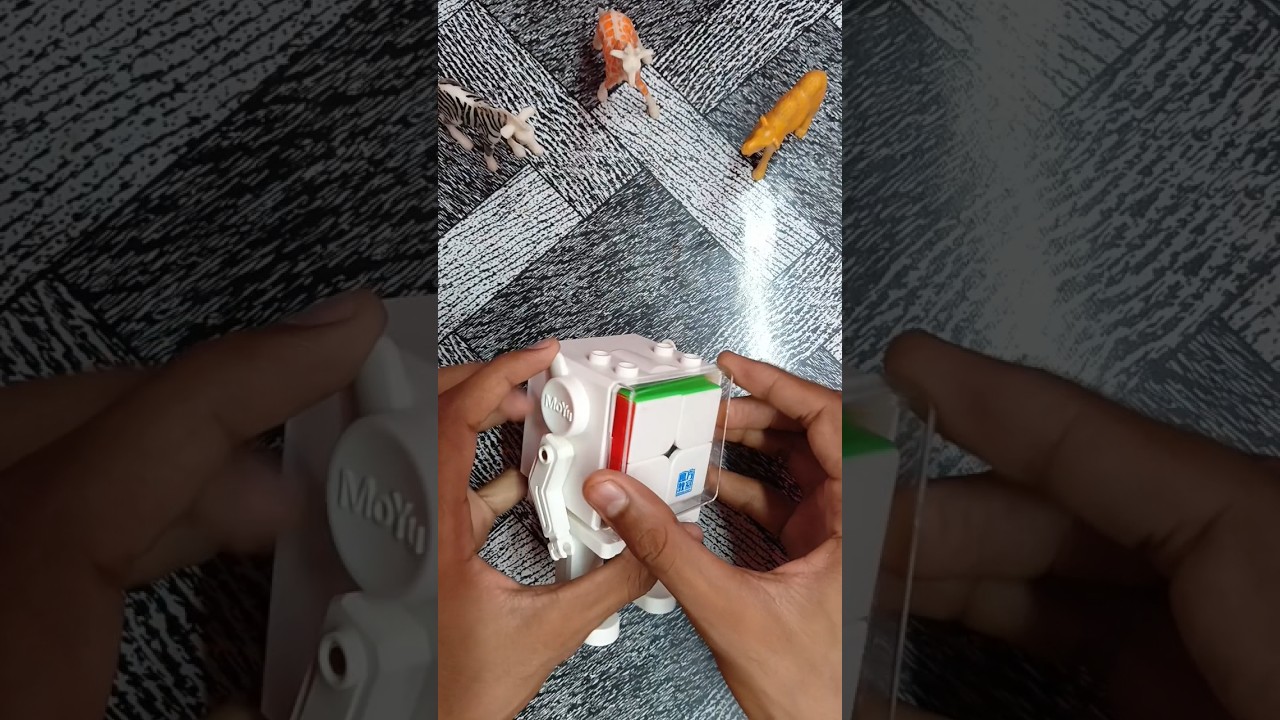 🥰2x2 Robot Cube Solve 