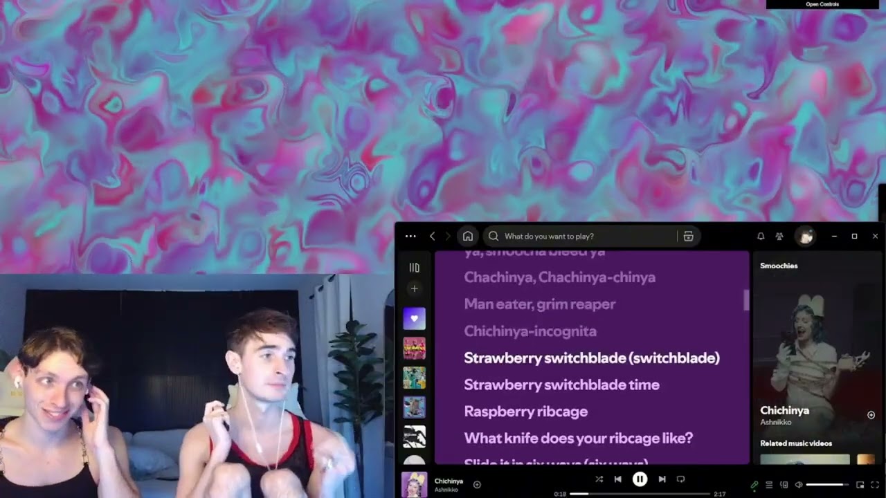 tipsy critical gays enjoying Ashnikko - Smoochies FULL ALBUM LIVE REACTION