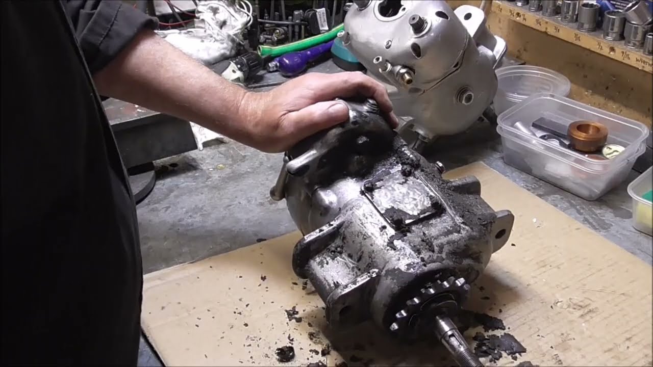 Bsa B31 Swing Arm Gearbox restoration Part 1 of 2