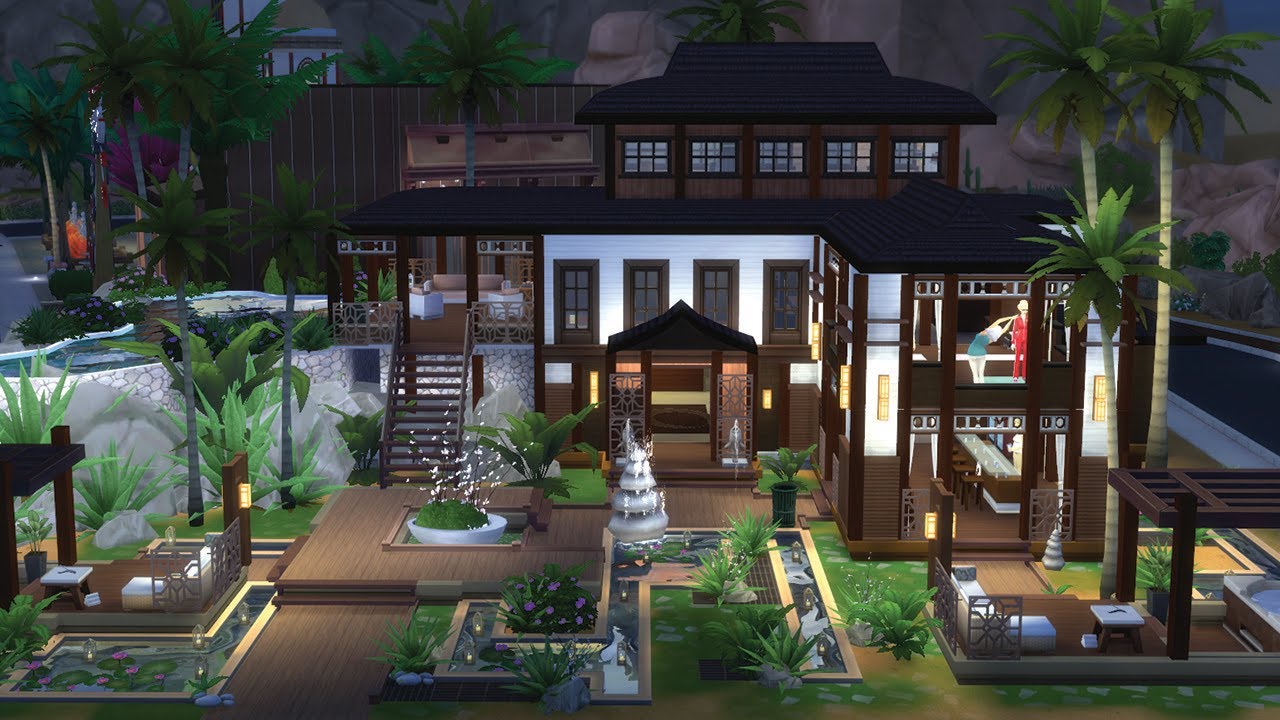 LES PLUS BEAUX SPA DE LA GALERIE | Sims 4