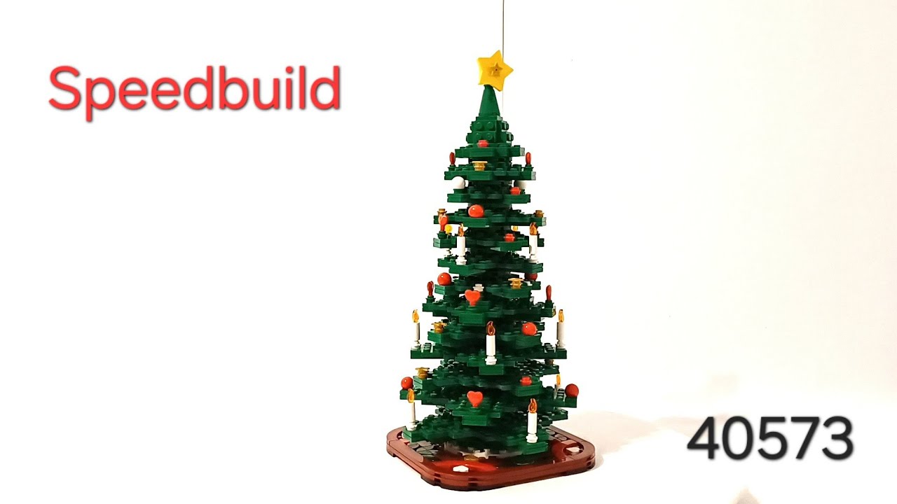 Lego seasonal 40573 Weihnachtsbaum (speedbuild)