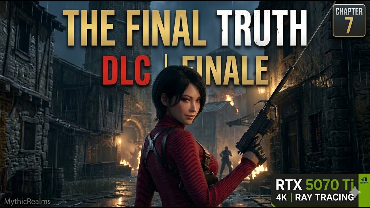 THE END OF THE ROAD! 💋 RE9 LORE REVEALED? | RE4 Separate Ways Finale 5070 Ti Ray Traced 4K60