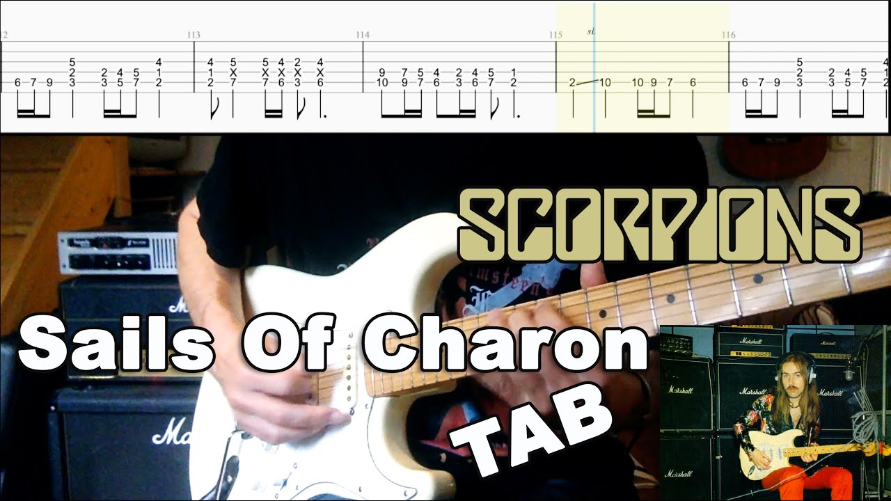 Sails Of Charon - Scorpions (Cover & TAB)