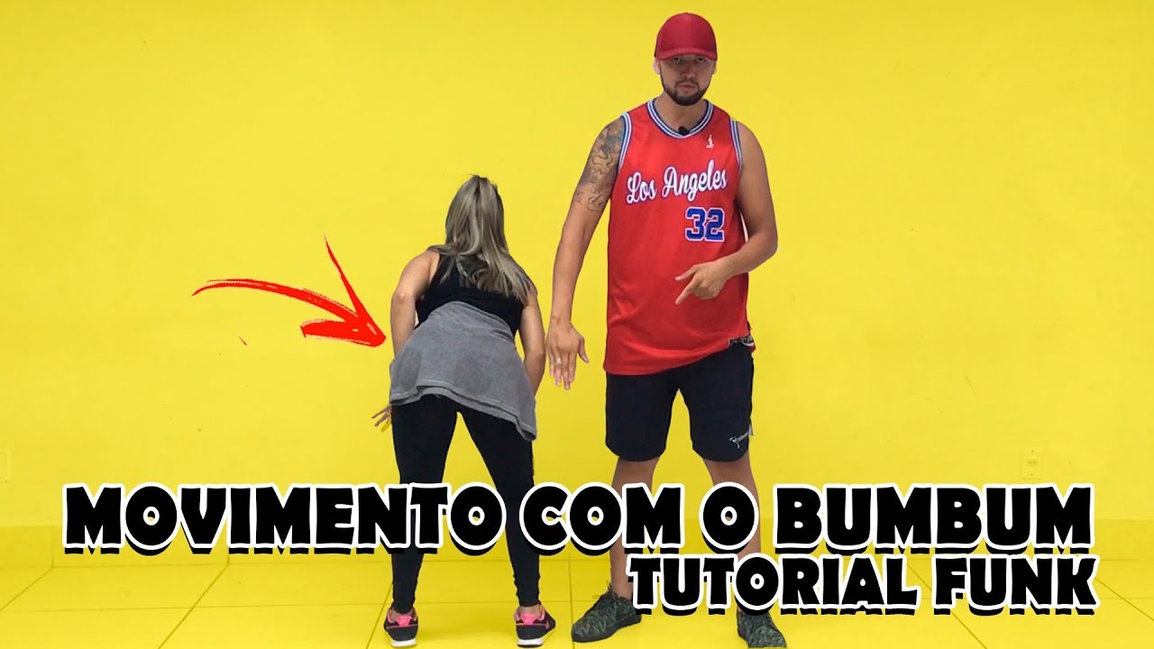 COMO DANÇAR FUNK | MOVIMENTO COM O BUMBUM | TUTORIAL FUNK