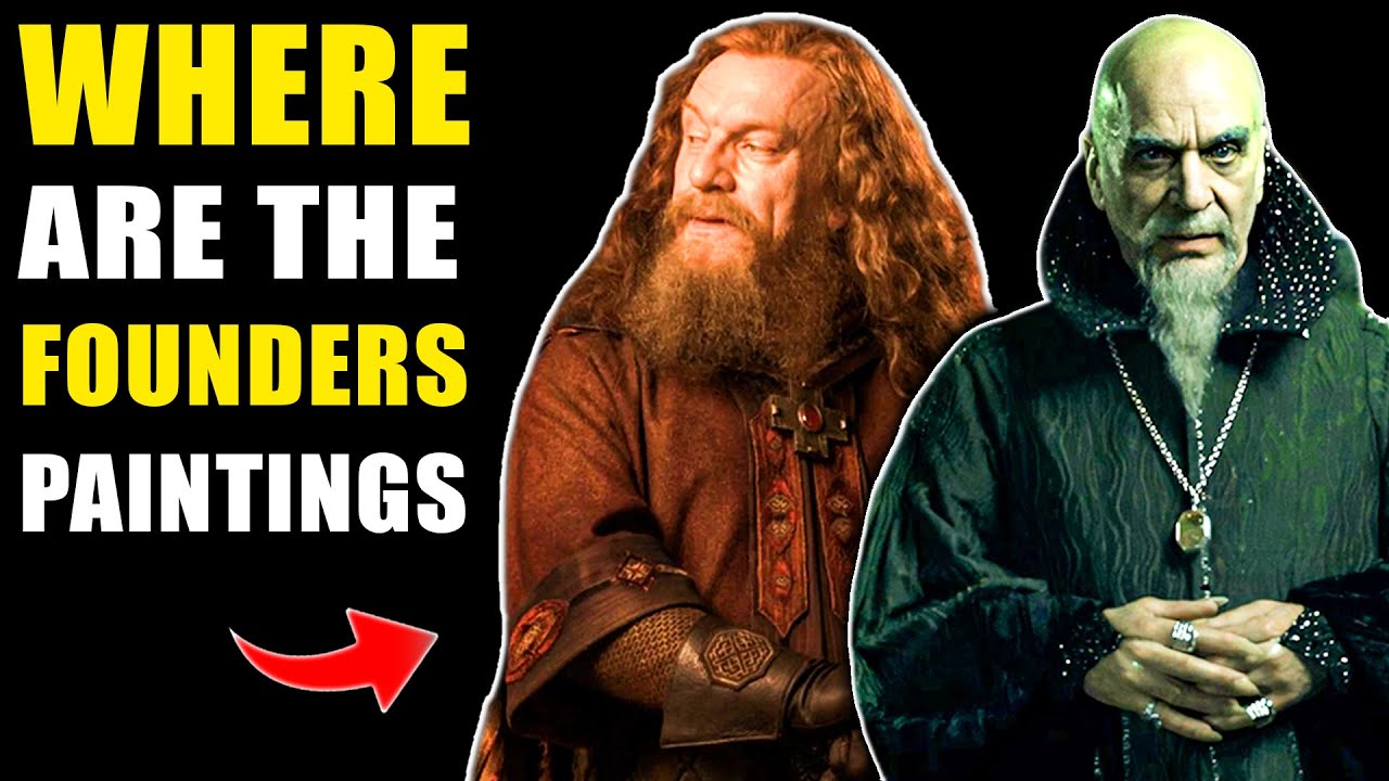 Why Don't the Hogwarts Founders Have Magical Portraits? - Harry Potter Theory