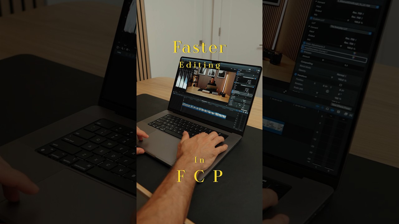Edit Faster in Final Cut Pro 🎬