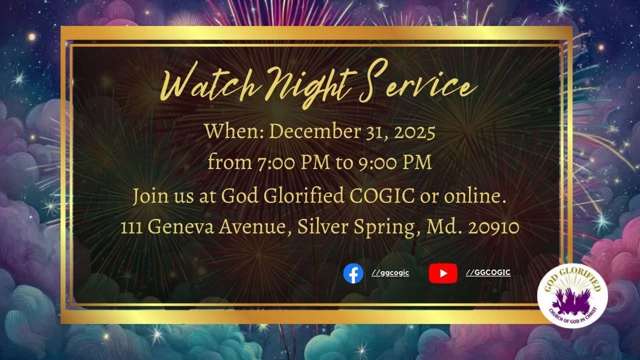 12/31/25, Watch Night Service