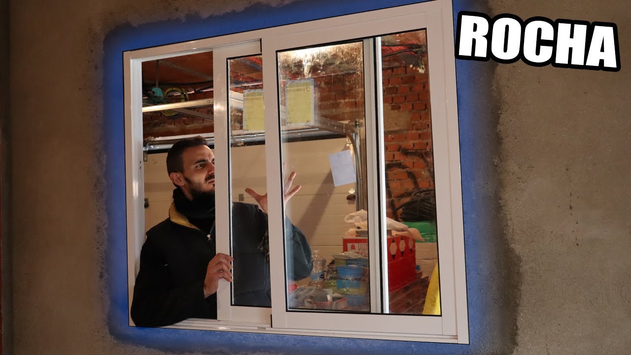 Así puse las ventanas para el nuevo TALLER (Como poner una ventana)