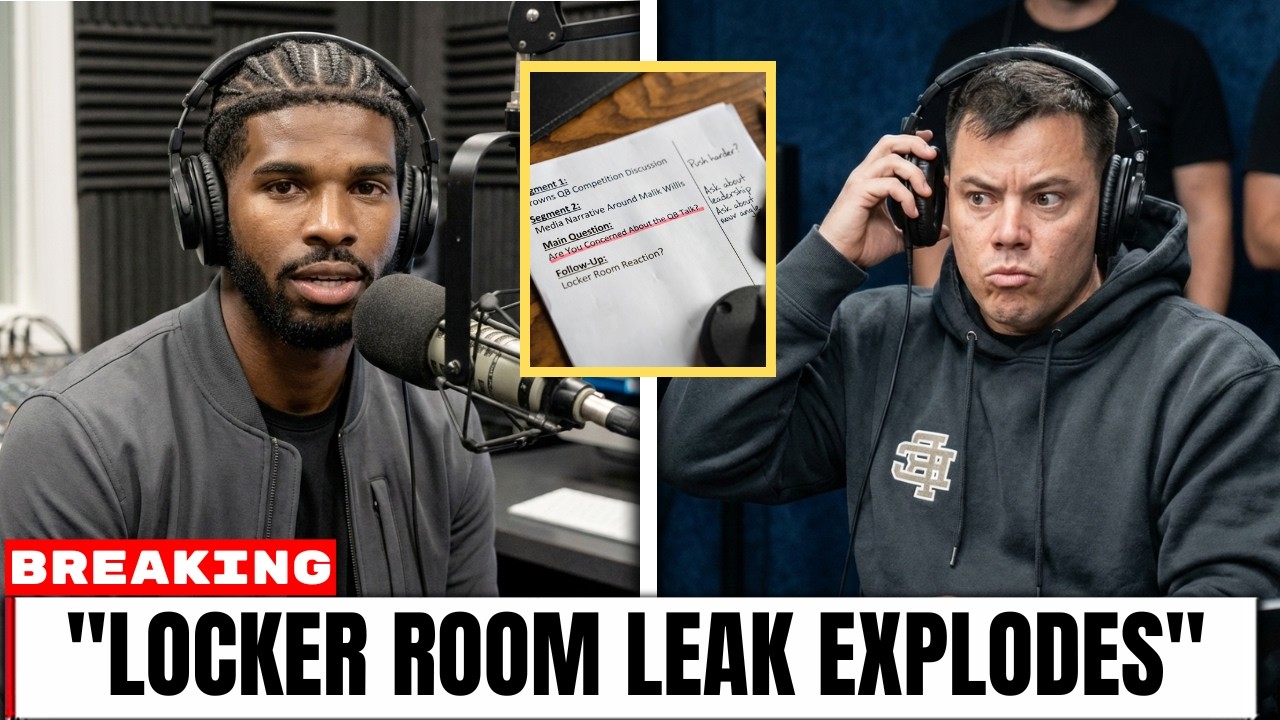 LEAKED: Studio Goes Quiet As Shedeur’s Ice-Cold Reply Leaves Aaron Steiny Stunned