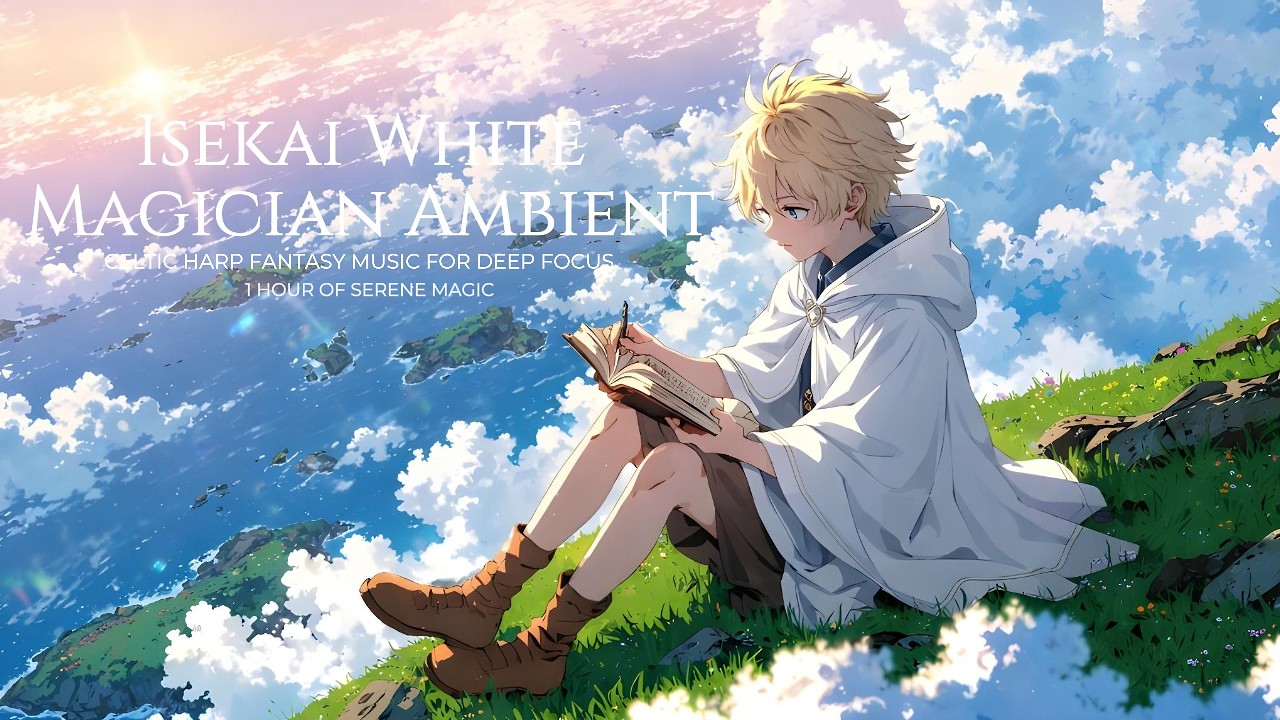 Isekai White Magician: Celtic Fantasy Ambient Music for Study & Relaxation | 1 Hour