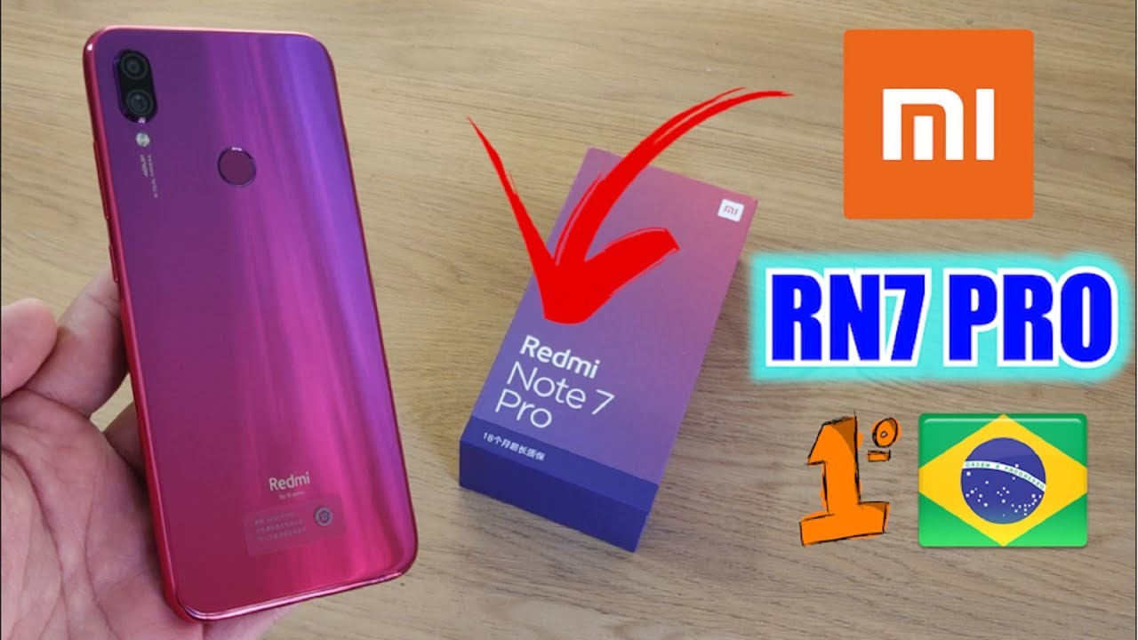 Unboxing Xiaomi Redmi Note 7 Pro - Primeiro em Português Brasil!