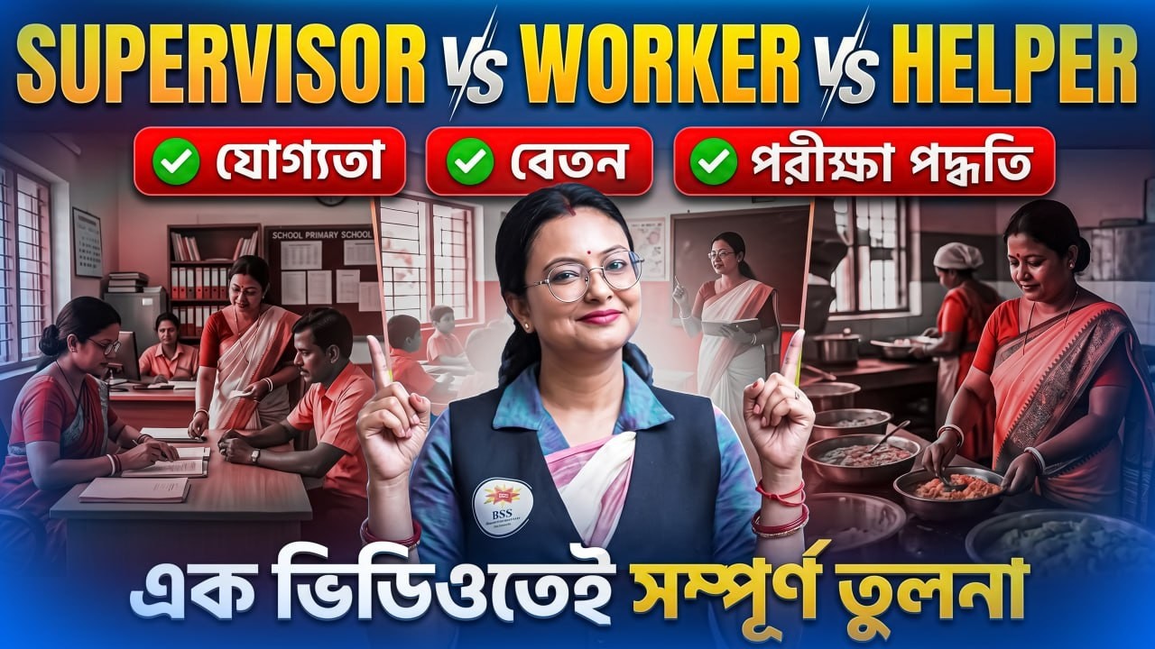 WB ICDS Recruitment 2026 ! ICDS Supervisor Recruitment 2026 ! ICDS Syllabus 2026 ! By Snigdha Ma'am