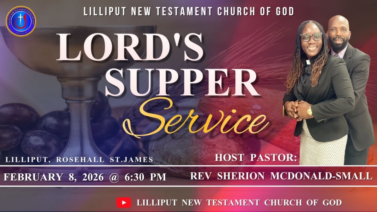 Lord's Supper Service Sunday February 8, 2026| Rev. Sherion McDonald-Small