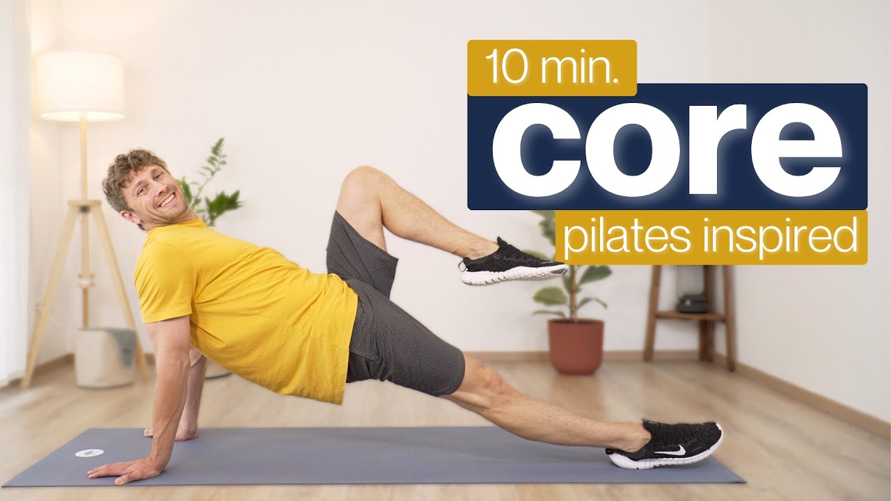 10 Minute Pilates-Inspired Core Workout (No Equipment)