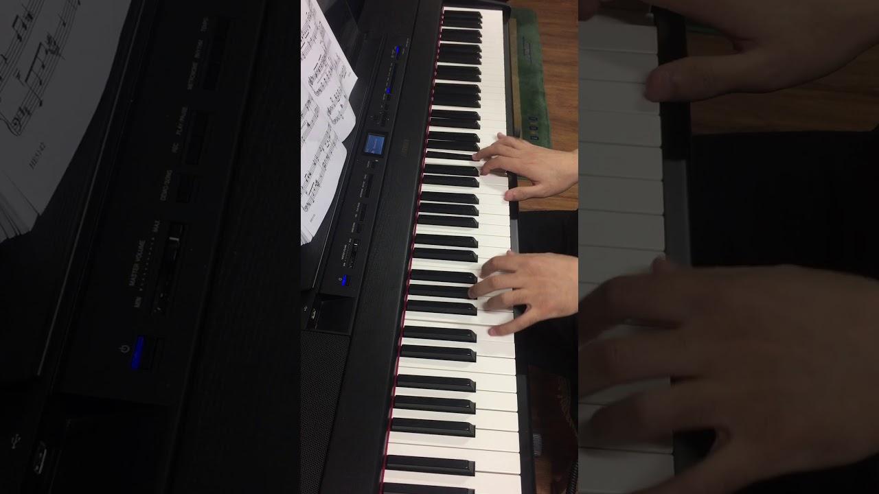 People Need The Lord (주가 필요해) - Mark Hayes  (Yamaha P515)