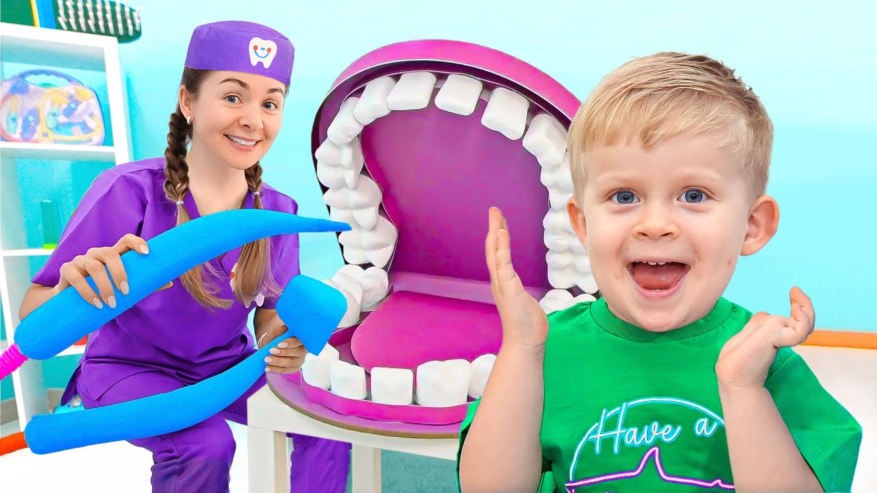 ¡La primera visita al dentista de Oliver!