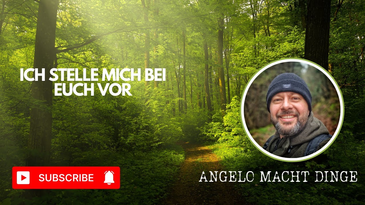 Wer ist eigentlich dieser Angelo? Ich stelle mich bei euch vor - Wanderung im Solchbachtal