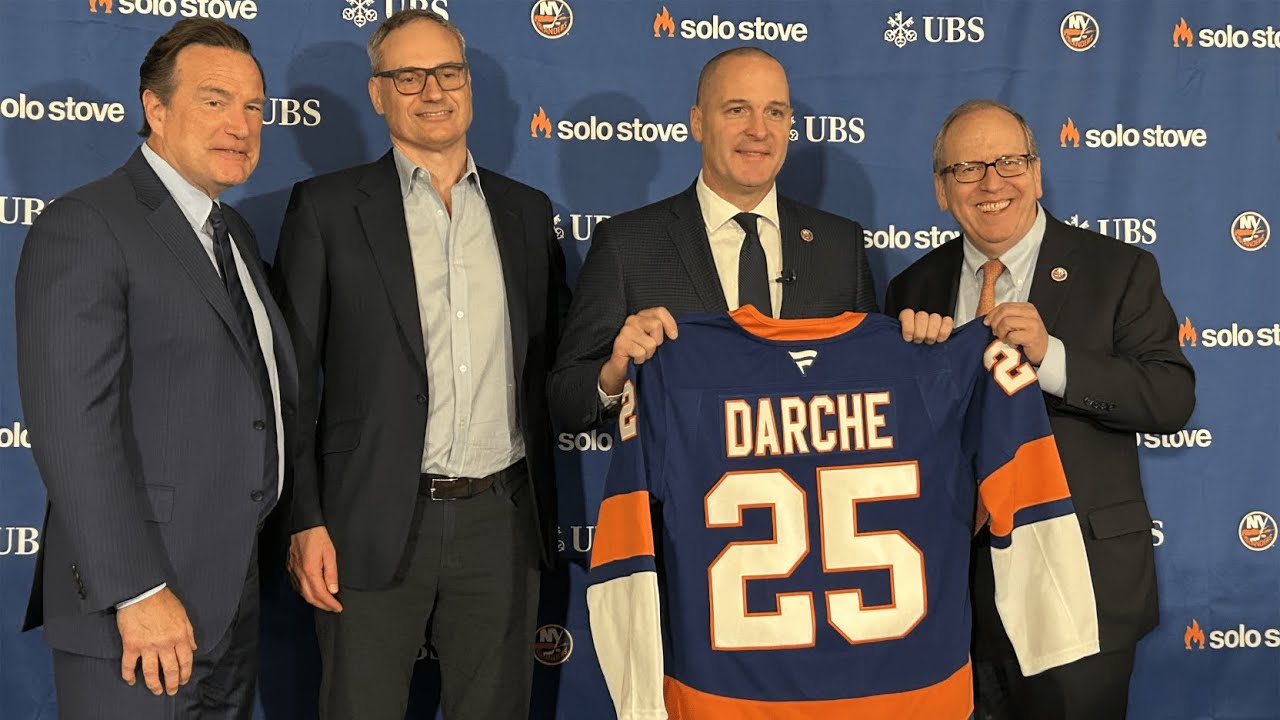 Press Conference: Mathieu Darche - New York Islanders GM & EVP - New York Islanders - May 29 2025