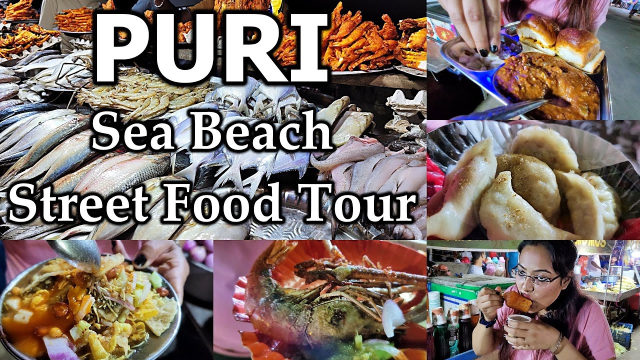 Puri Sea Beach Food | Puri Street Food Tour | Puri Sea Food | Puri Tour | Puri Beach Side Best Food