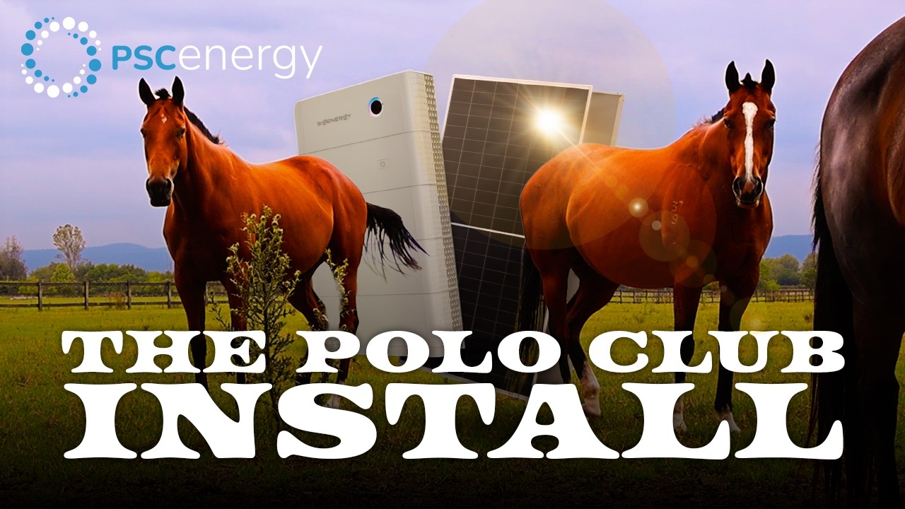 The Polo Club Install - PSC Energy Large-Scale Commercial Solar and Battery
