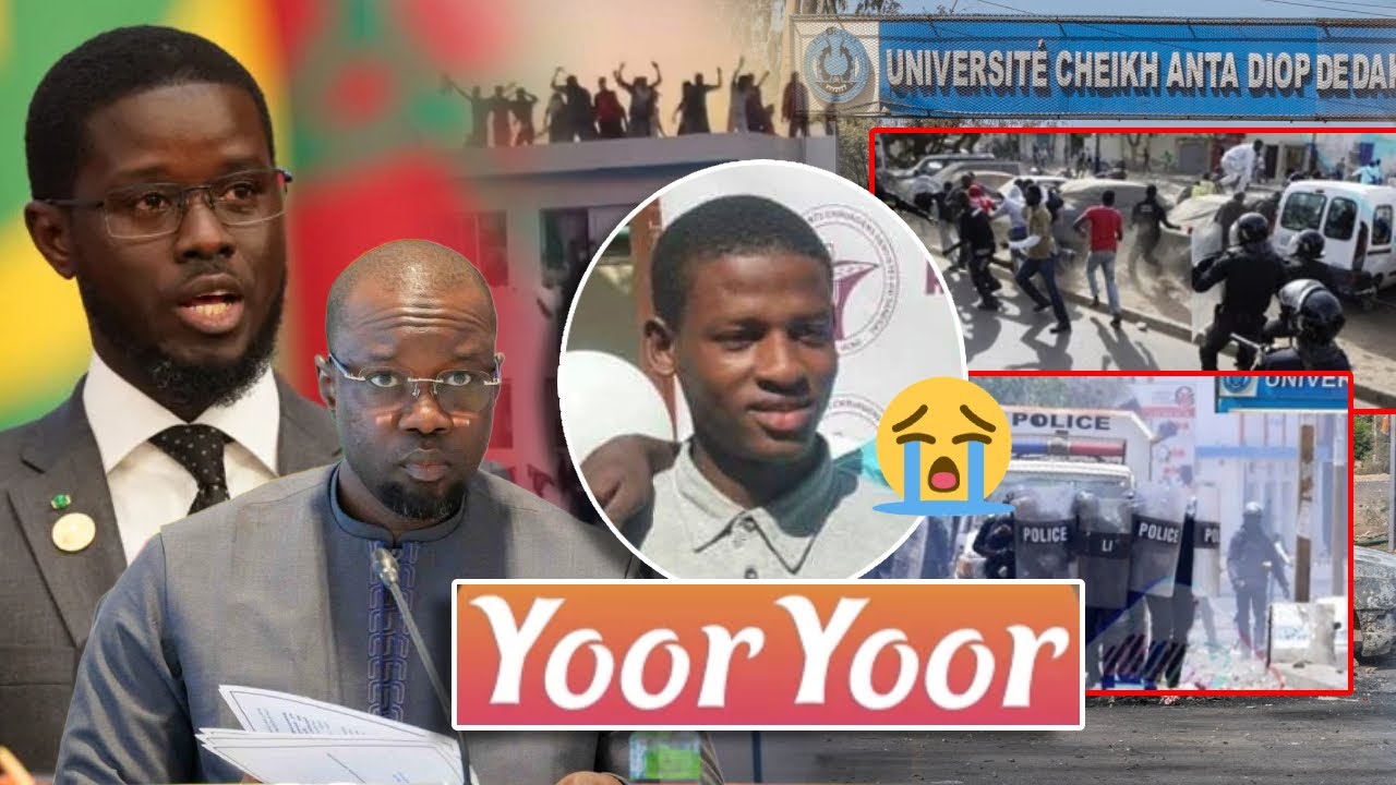 🛑 Yoor Yoor - Chaos total à l’UCAD, Le gouvernement de Sonko face à la presse📍