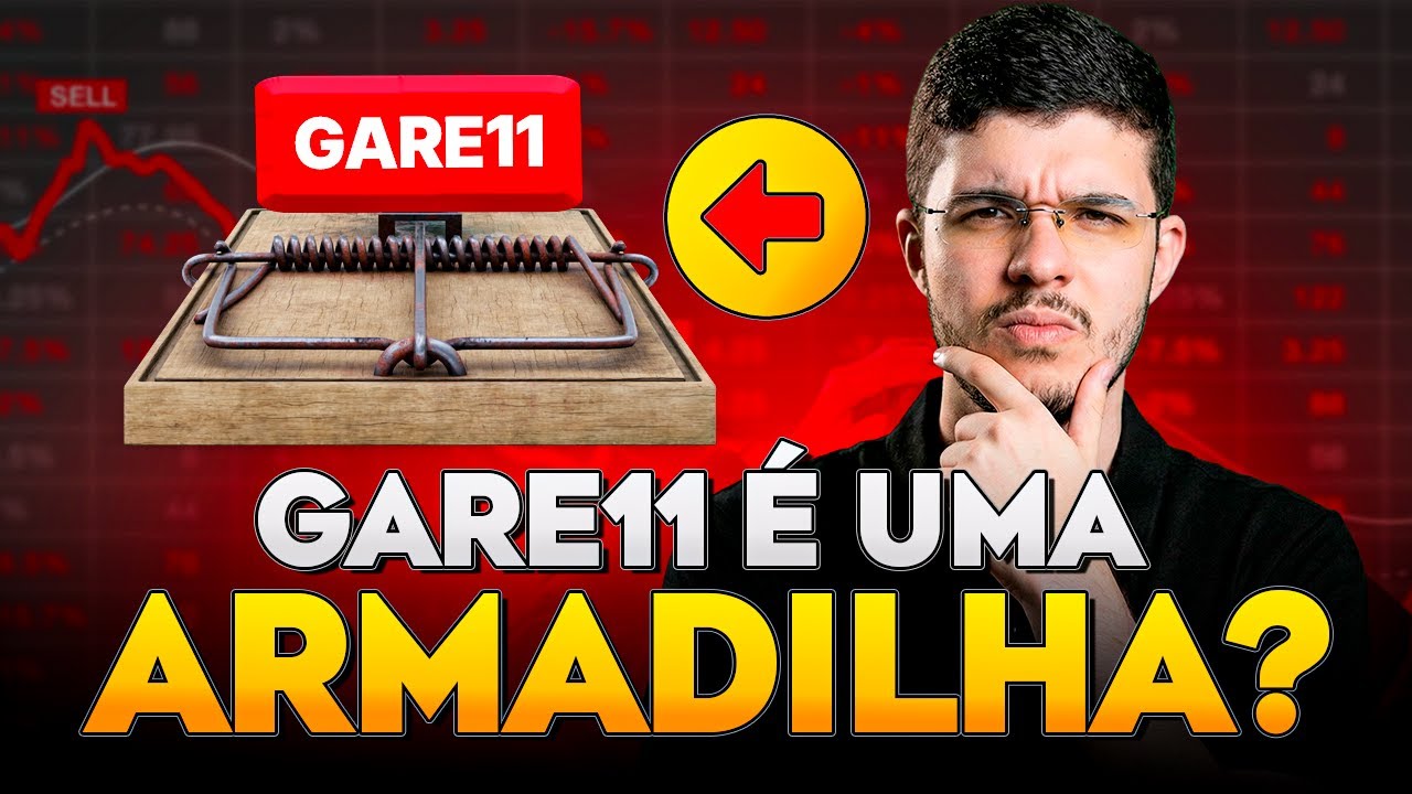 GARE11 DESPENCANDO: POR QUE A QUEDA DE 4% ENQUANTO OS FIIS SOBEM? ANÁLISE COMPLETA