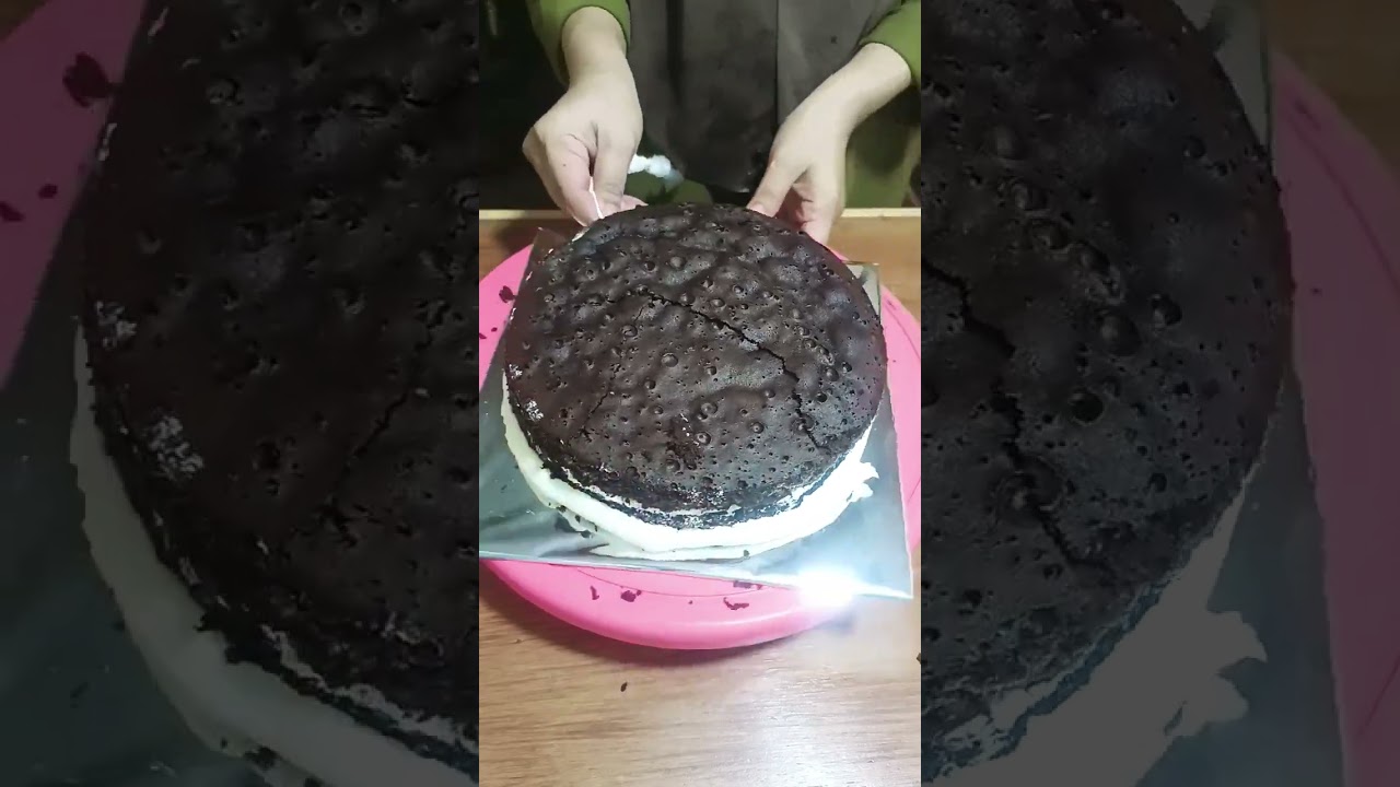 Part 1 || Simple Birthday Cake #food #ideusahaanakmuda #pengusahamuda #cooking #homemade