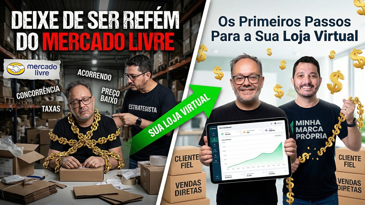 DEIXE DE SER REF&Eacute;M DO MERCADO LIVRE: Os Primeiros Passos Para a Sua Loja Virtual