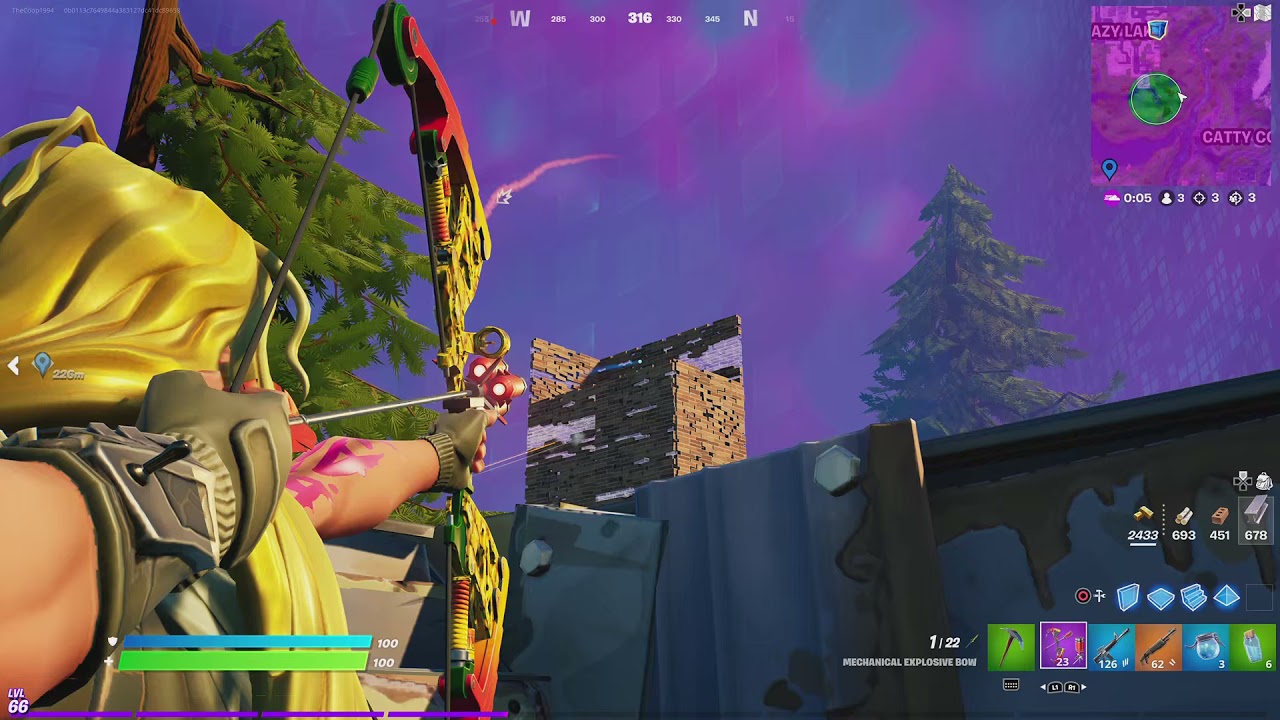 Fortnite - Mechanical Explosive Bow Headshot