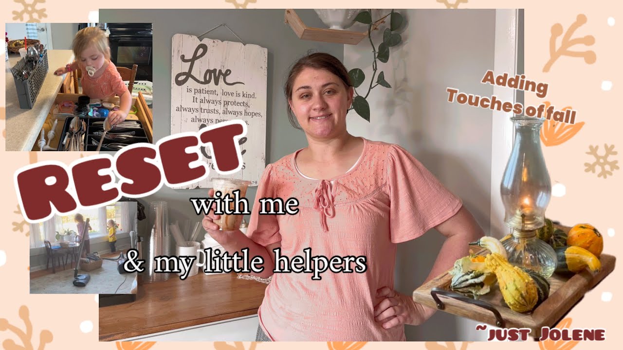 A Weekly Reset!! Cleaning, Adding a touch of fall, Goodwill haul n more!!!