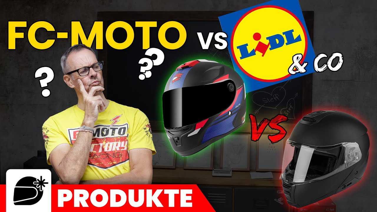 Da kann LIDL & Co. einpacken: Motorradhelm für unter 60 €!!