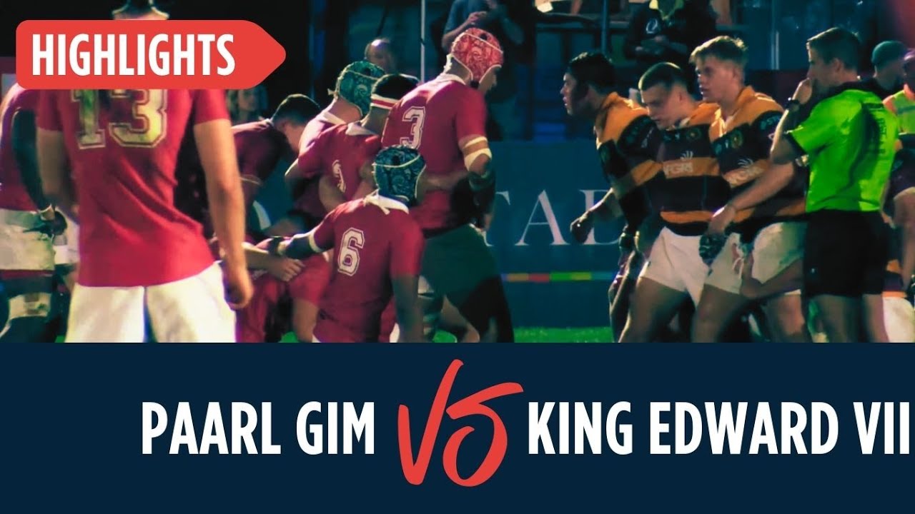 Rugby - Paarl Gimnasium vs King Edward VII School - North South Rugby Tournament - 28 March 2025