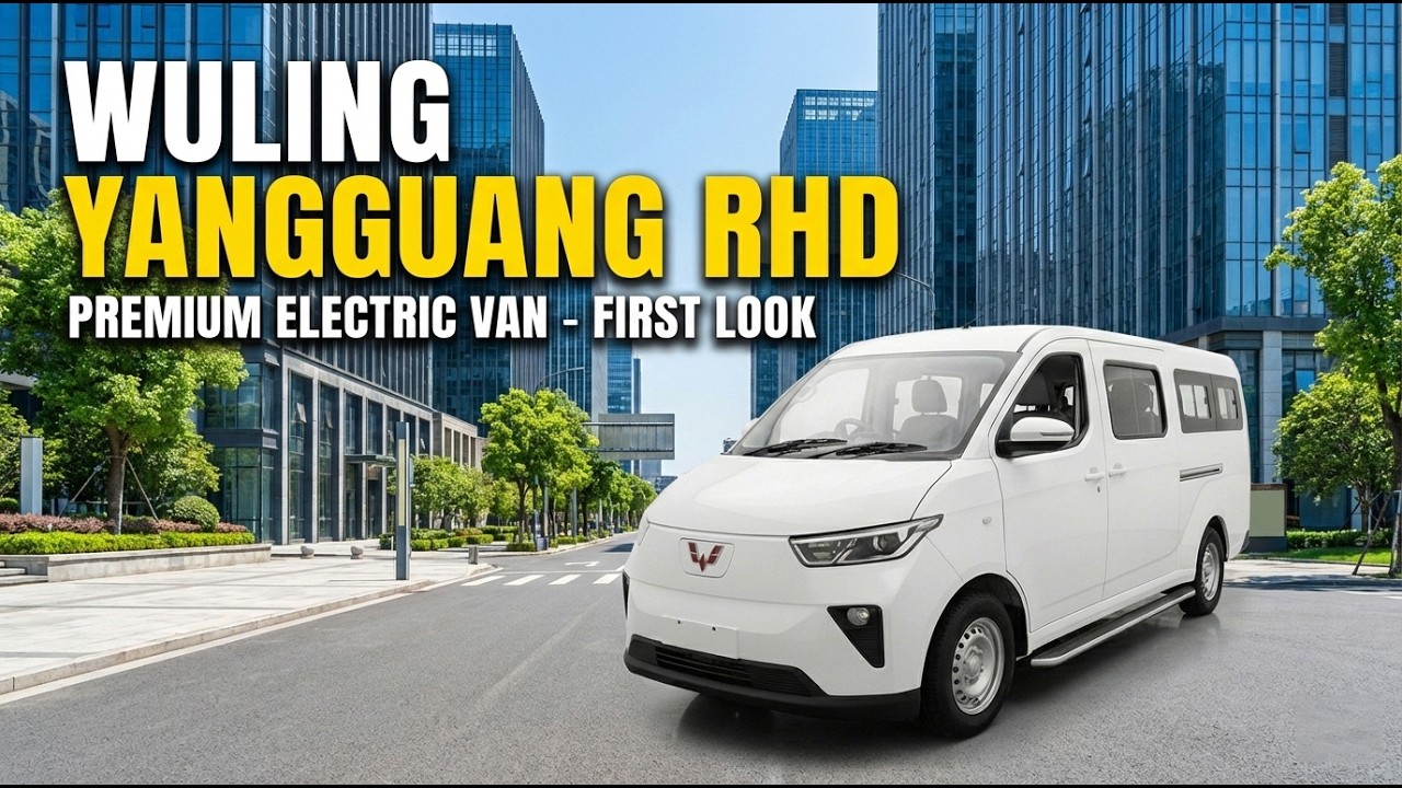 Wuling Yang Guang RHD: Born for Right-Hand Drive Markets! 🌏⚡ (14-Seater EV)