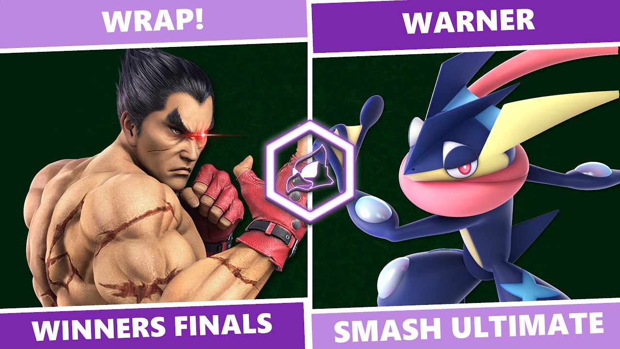 Cooped Up 25: Winners Finals  - Wrap! (Kazuya, Steve) Vs. Warner (Greninja) SSBU