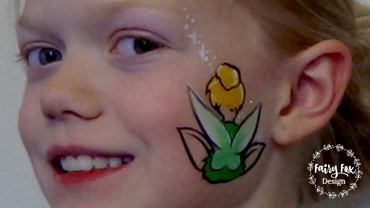 Fairy Face Paint Tutorial (Tinkerbell)
