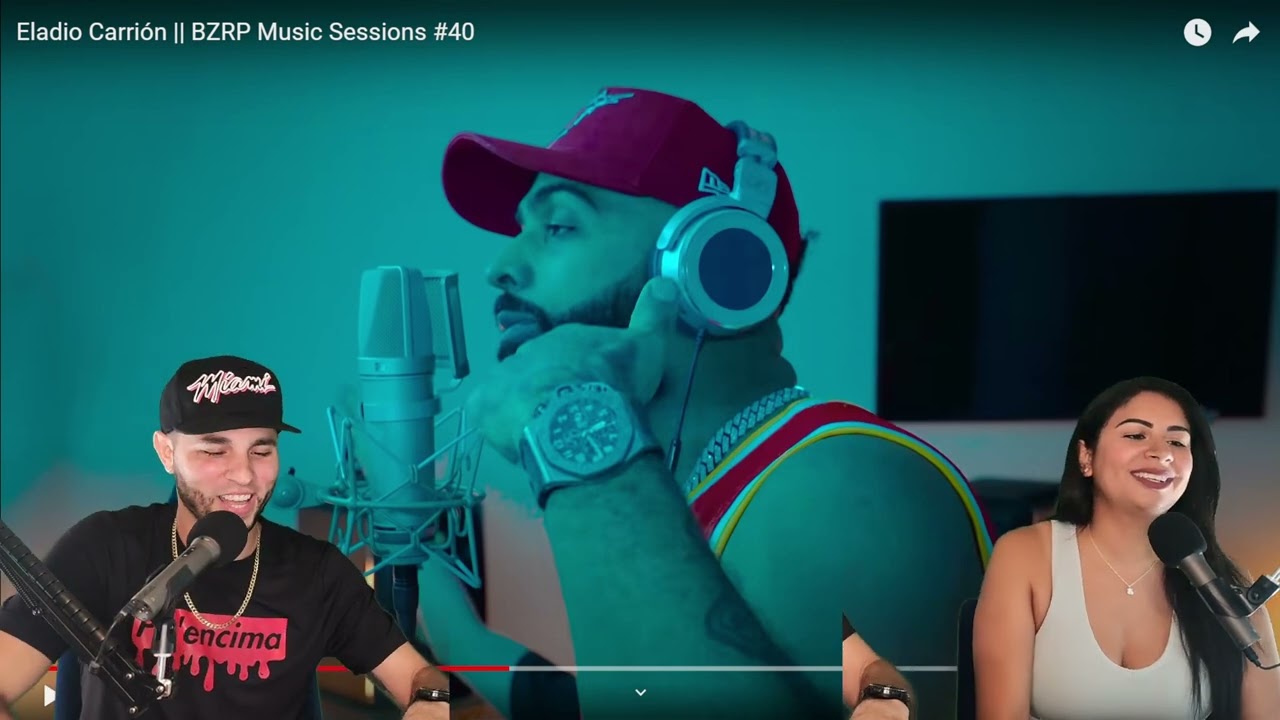 Eladio Carrión || BZRP Music Sessions #40 {Reaccion/Podcast}