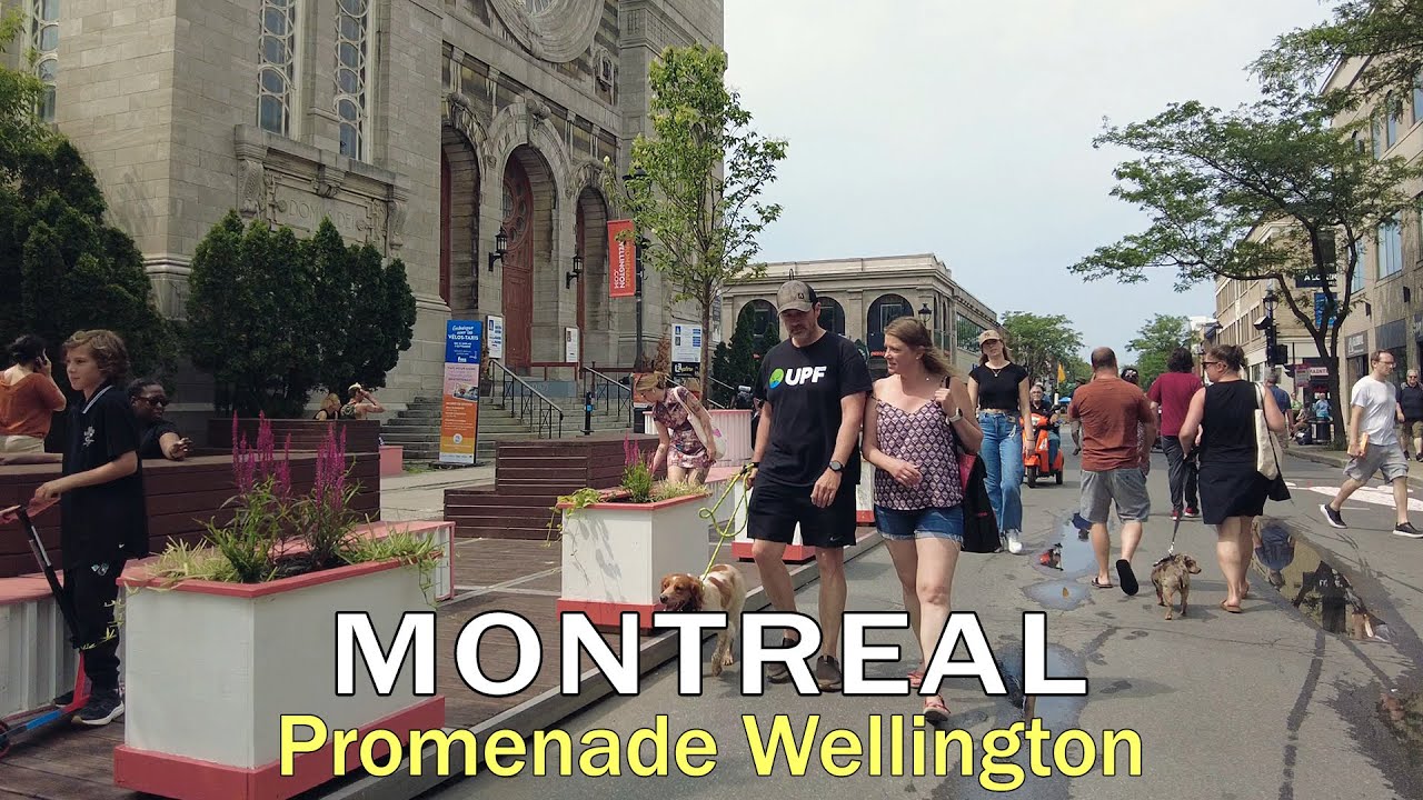 Promenade Wellington Summer 2023 - Montreal Walk in Verdun