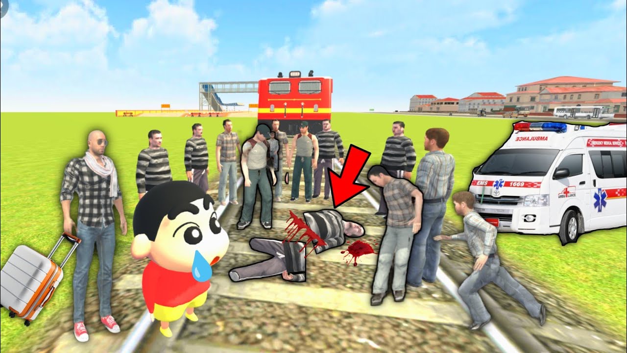 😭 New Station Pe Accident Ho Gaya 💥😱 Indian theft auto 💥😡 Indian Bikes Driving 3d Game New video 💥🤯