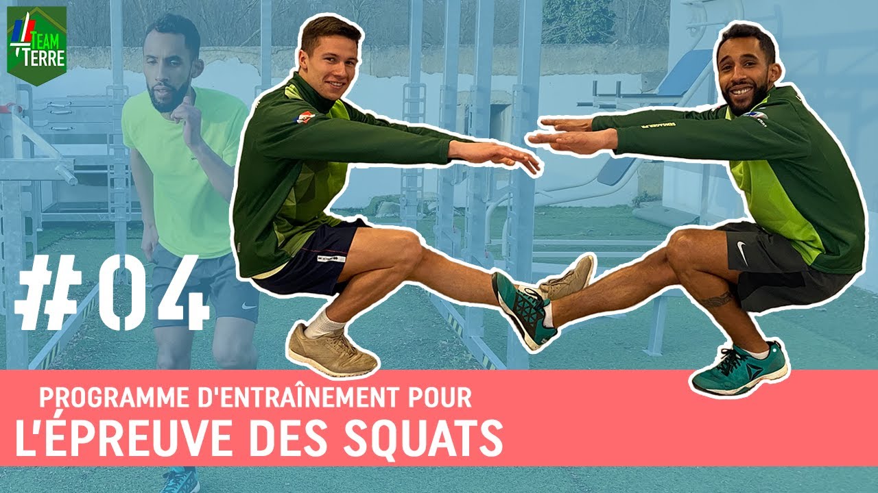 #LesTutosDupont - Programme d'entraînement pour l’épreuve des squats, séance 04/10